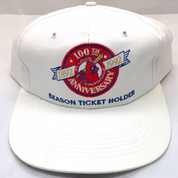 St. Louis Cardinals Other - VTG St Louis Cardinals 100th Anniversary Hat